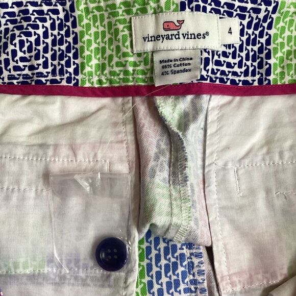 Ladies Vineyard Vines Dayboat Patchwork‎ Shorts large - Picture 5 of 10